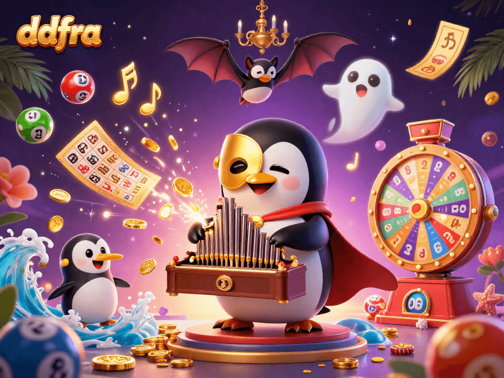 Engage with ddfra at dynamic credit card casinos featuring vibrant golden themes and fun winning elements.