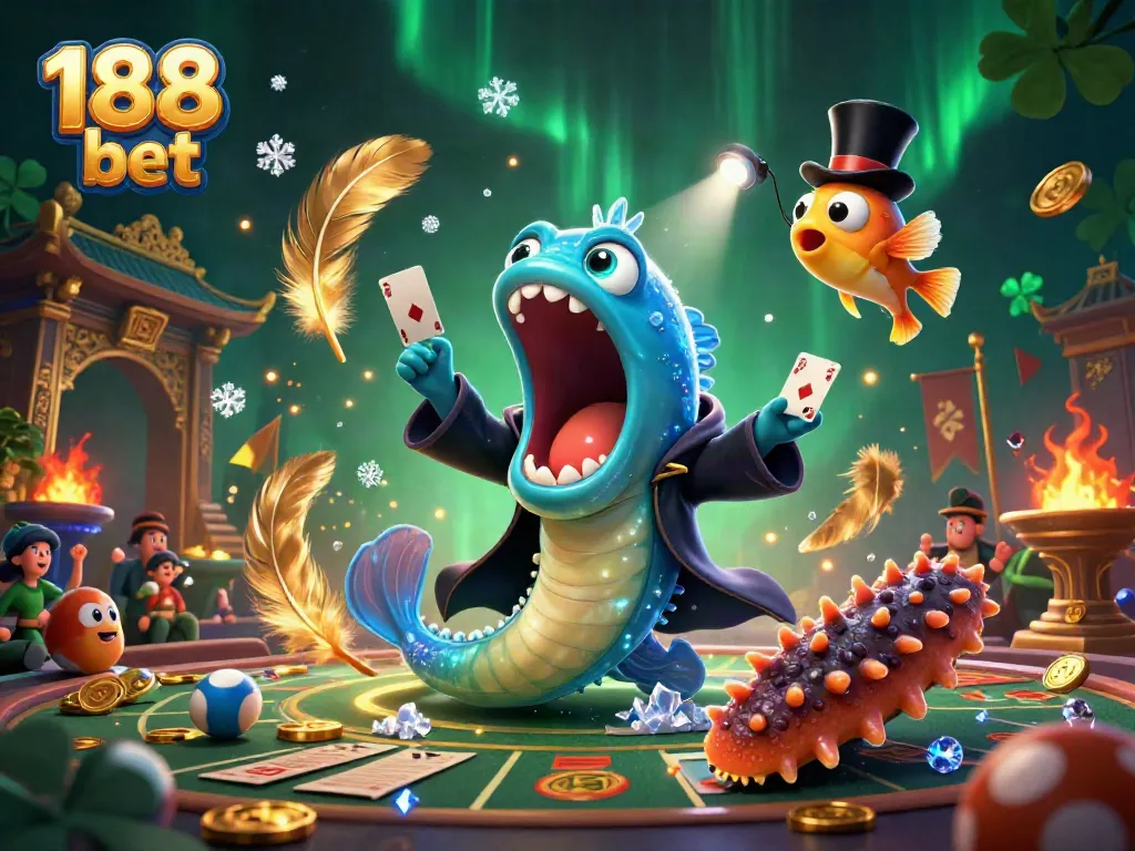 Experience thrilling magic at the 188 bet arena, where underwater creatures bring excitement to sports betting.