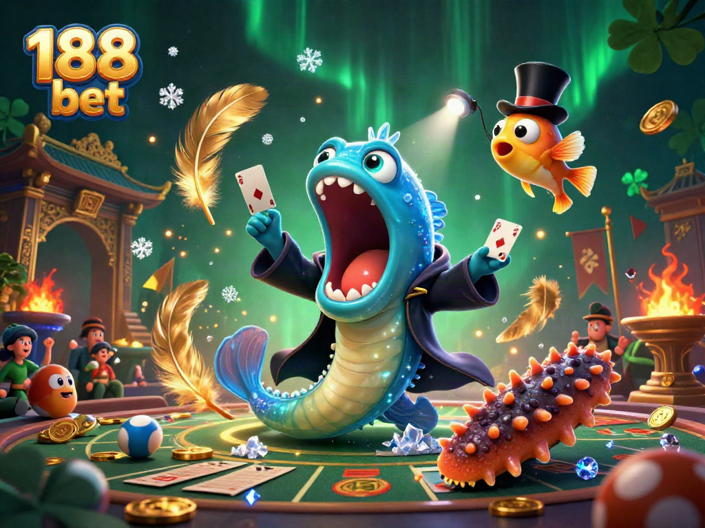 Experience thrilling magic at the 188 bet arena, where underwater creatures bring excitement to sports betting.
