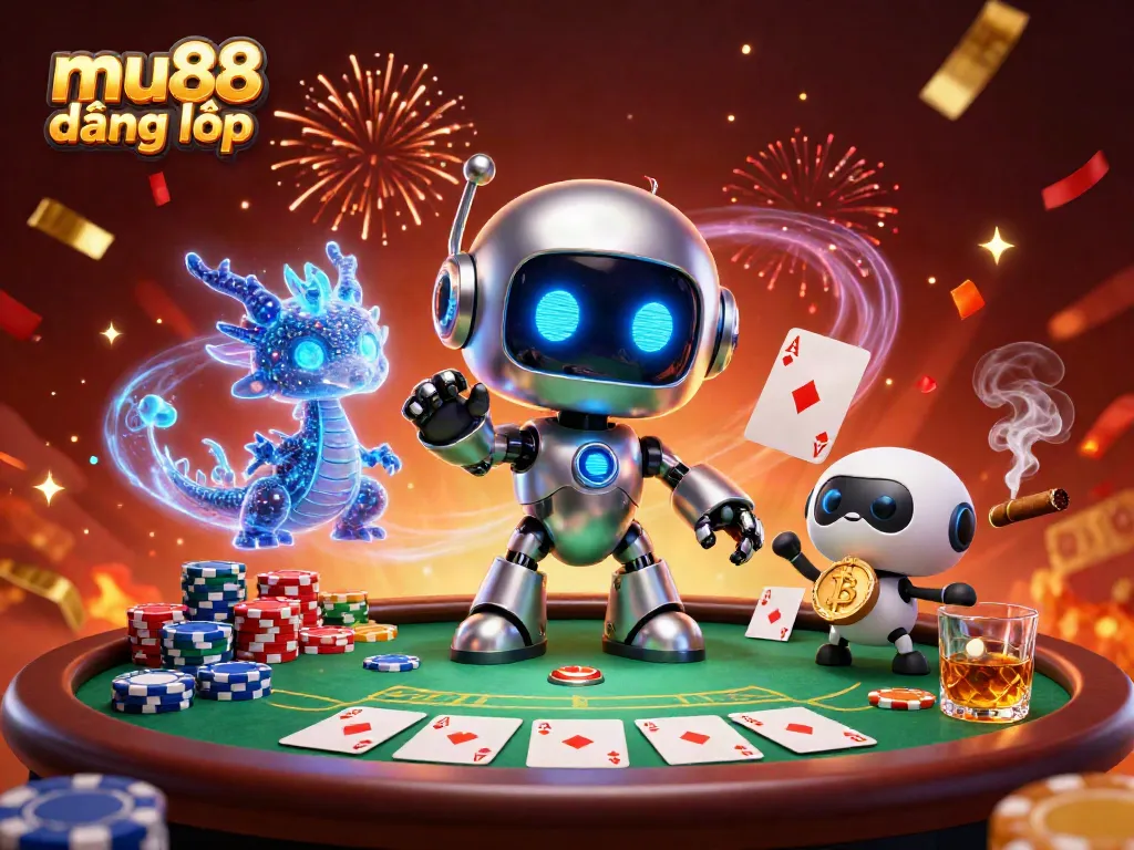 Experience excitement with mu88 đăng nhập as vibrant characters engage in a thrilling poker game.