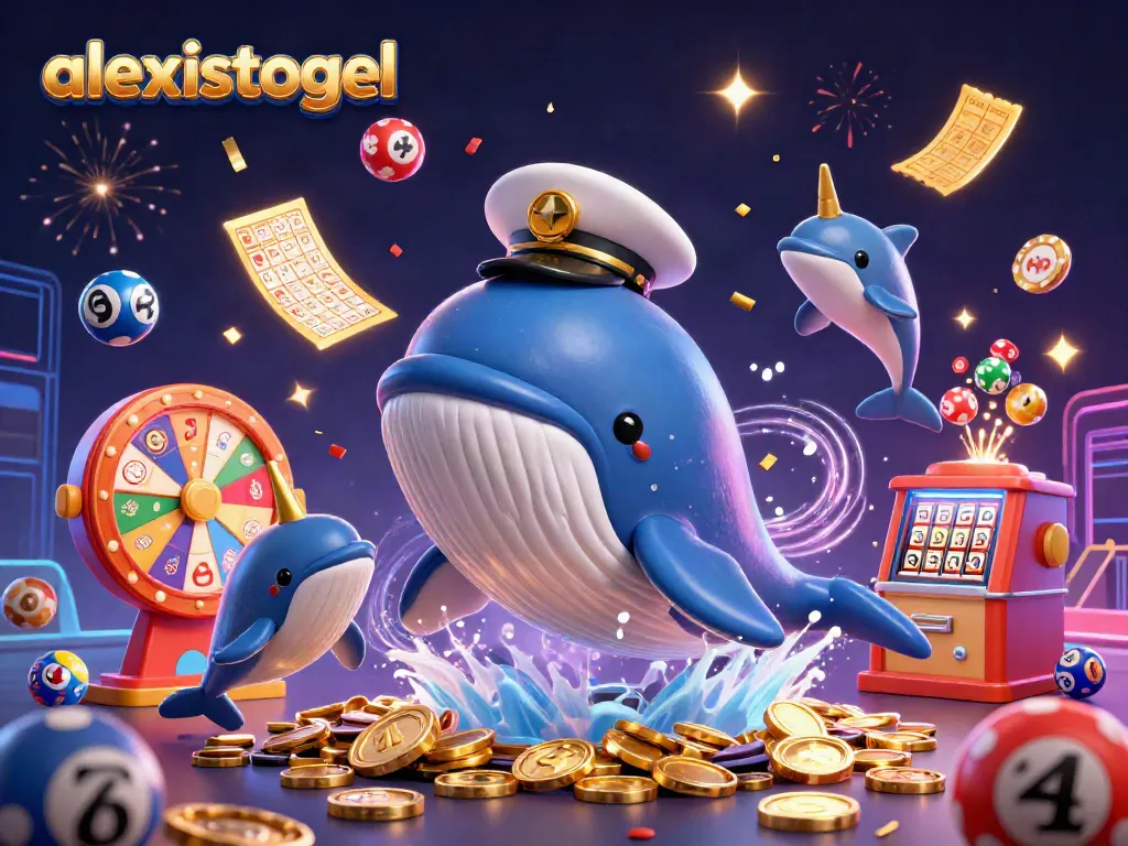 Engage in exciting casino adventures with alexistogel amidst playful characters and vibrant game elements.