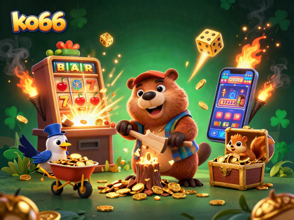 Experience the thrill of ko66 with vibrant 3D casino characters and dynamic game elements!