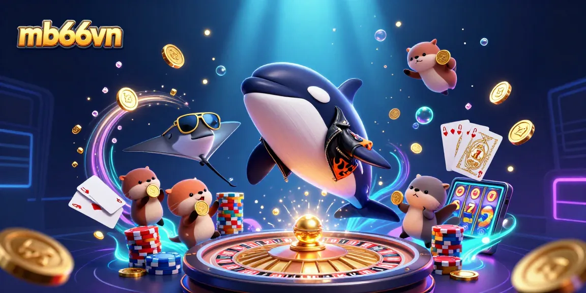 Experience thrilling casino action with mb66vn's vibrant underwater scene filled with winning elements!