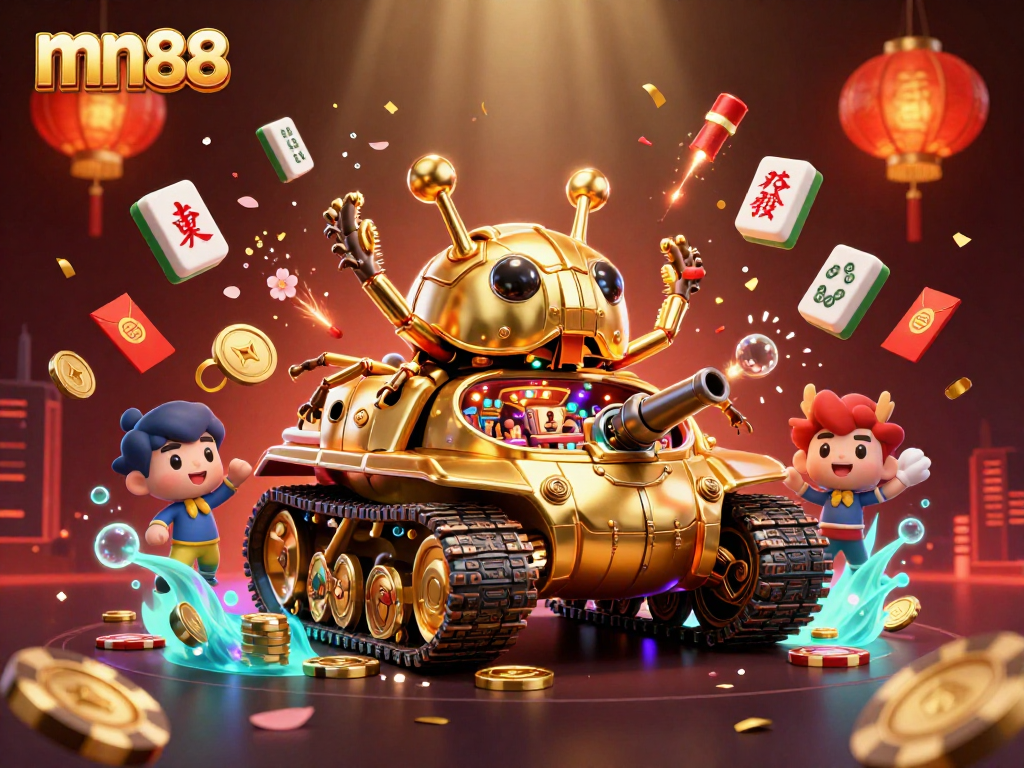 Engage with the thrilling world of mn88 as a golden beetle tank reveals a lively mini casino.