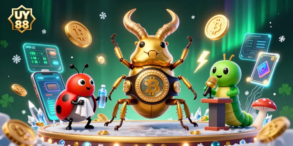 Experience the thrill with uy 88 as they bet in a dazzling online casino scene.