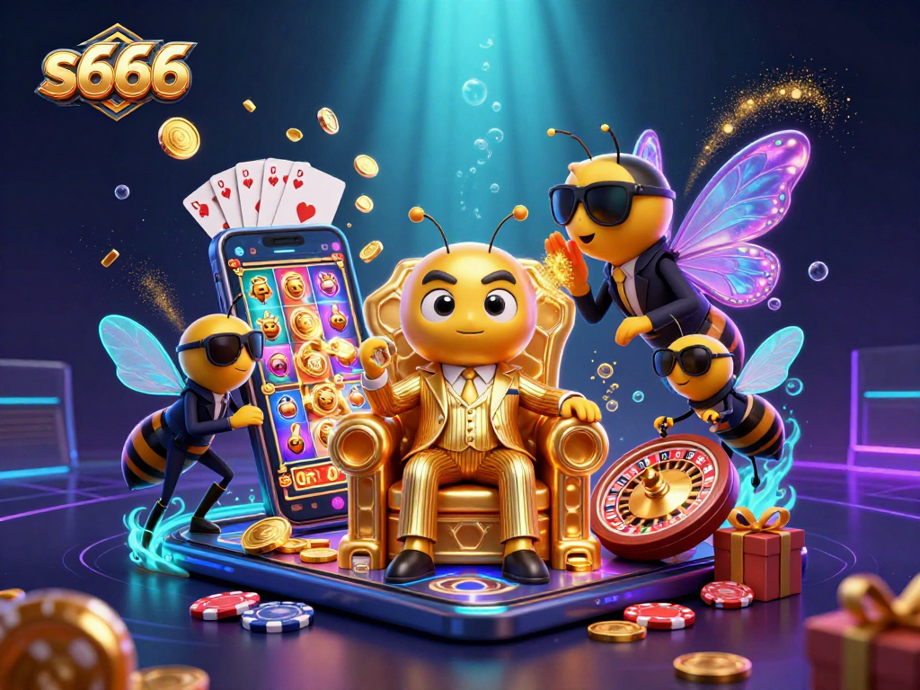 Engage with the vibrant world of s666 as the bumblebee boss orchestrates thrilling games filled with golden rewards.