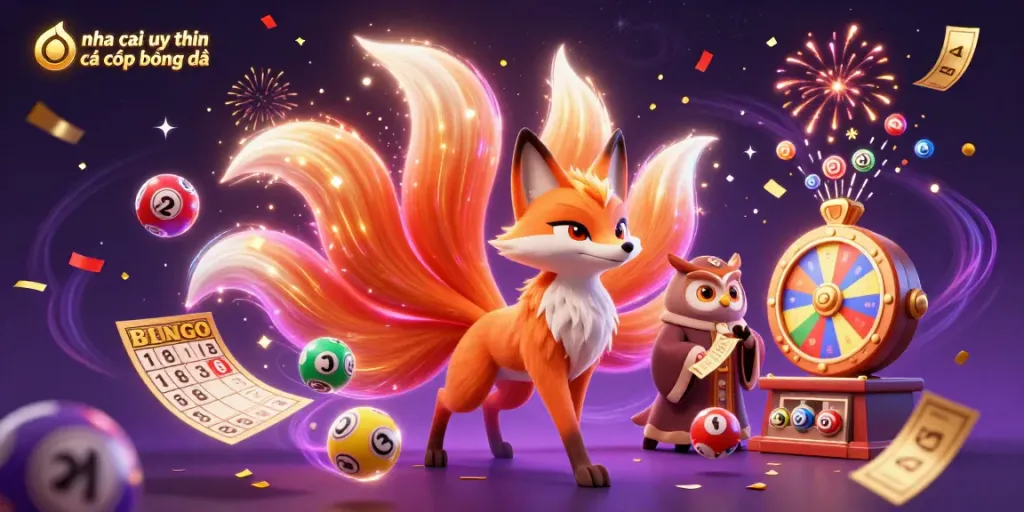 Engage with nha cai uy tin cá cược bóng đá featuring vibrant characters and gaming elements in a dynamic 3D scene.