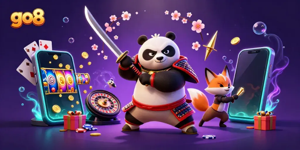 Engage with the thrilling world of go8 betting featuring iconic 3D characters and exciting casino elements.