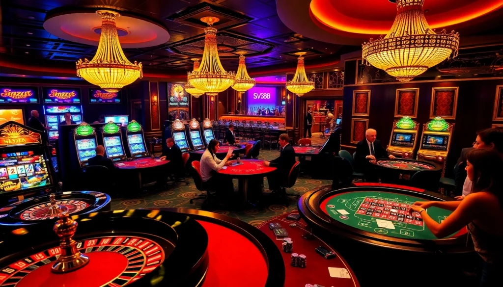 Experience thrilling casino action at https://sv388win.live with vibrant tables and excited players.