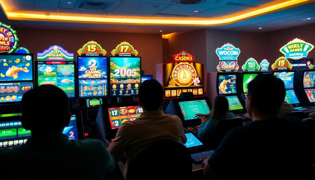 Online gaming excitement with 98winwin.live showcasing vibrant casino games.