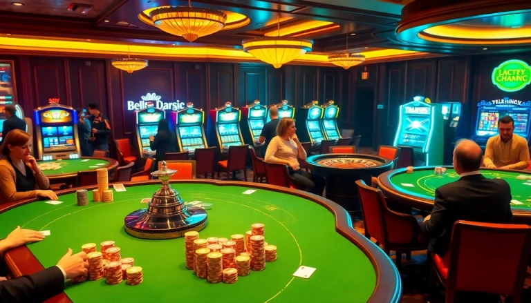 Experience the thrill of winning at https://lucky88.charity/ with an immersive luxury casino scene.