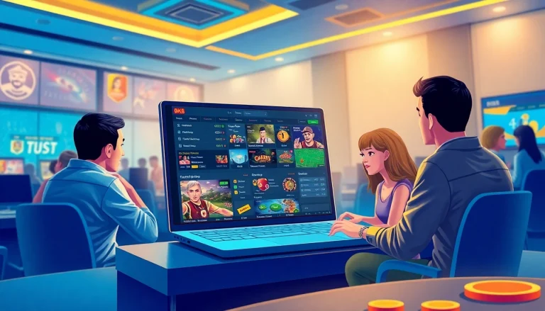 The vibrant online gaming interface at bk860s.com showcases diverse players engaged in exciting betting activities.
