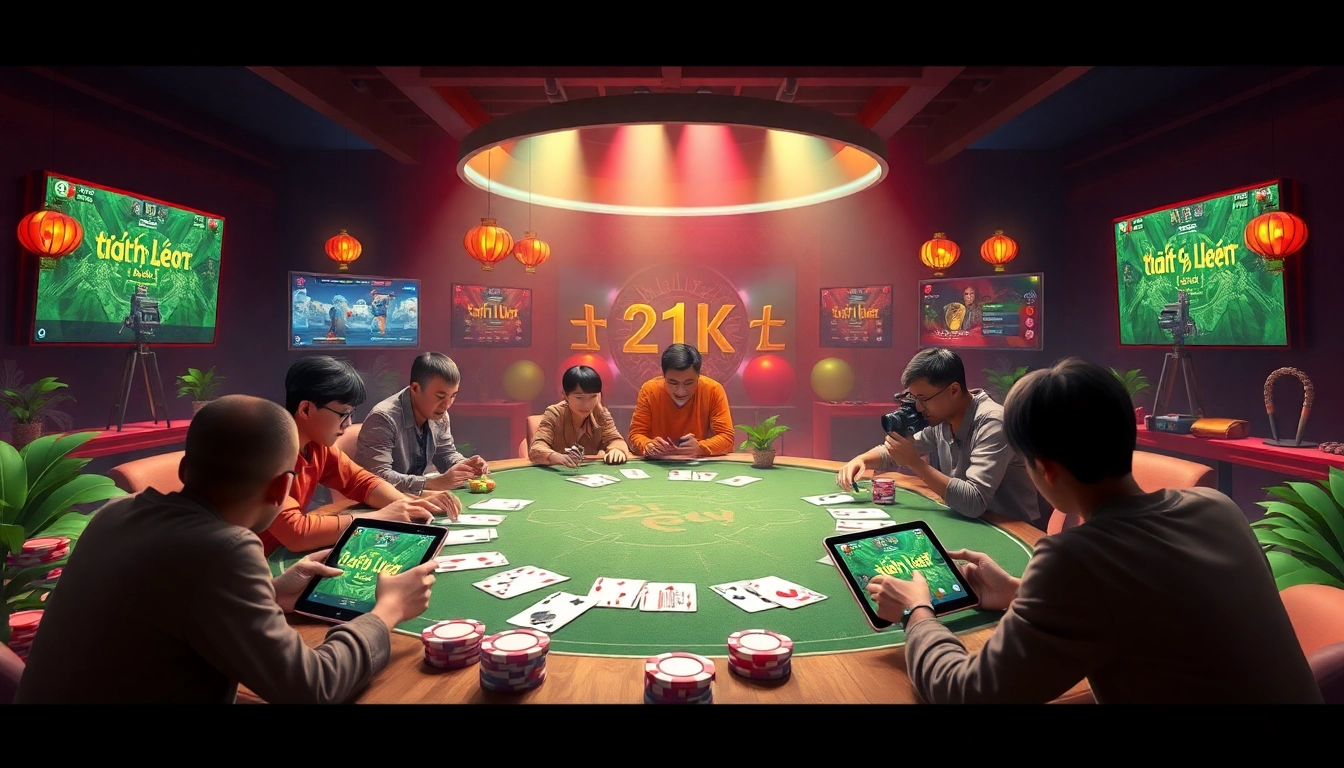 Experience the thrill of online card games at gamebaidoithuong.com.vc with vibrant graphics and interactive gameplay.