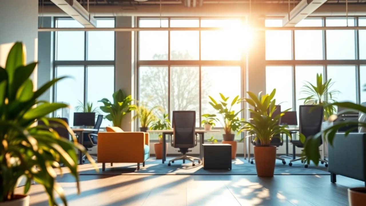 Experience the benefits of goodlite in a modern, vibrant office space.