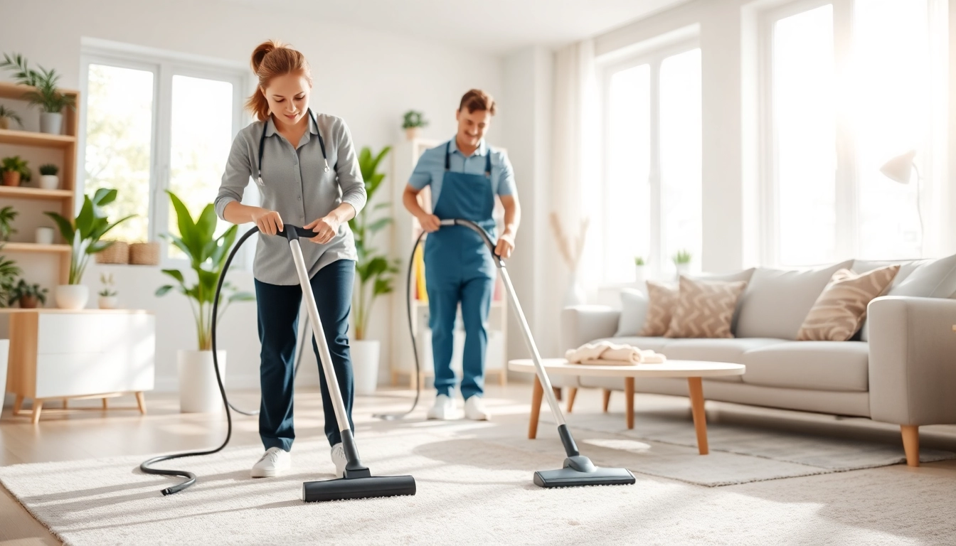 Experience top-notch cleaning services calgary with a dedicated team transforming a home into a pristine environment.