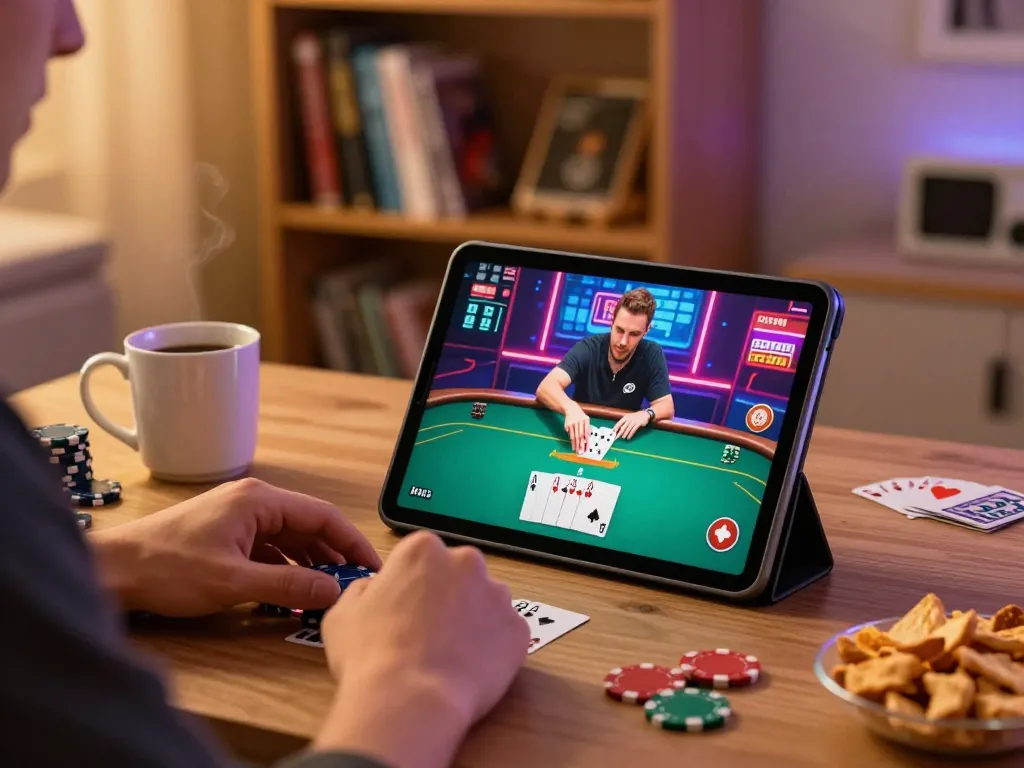 Tg88 enhance your online poker skills at home with dynamic gameplay on a tablet.