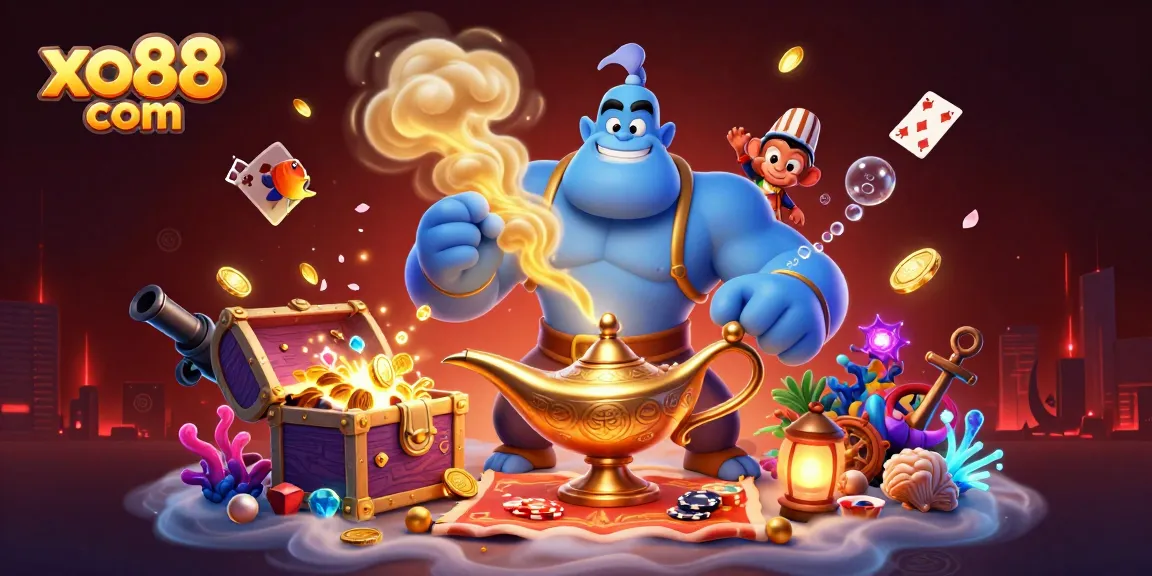 Experience thrilling gameplay at xo88 com with vibrant characters and casino elements.