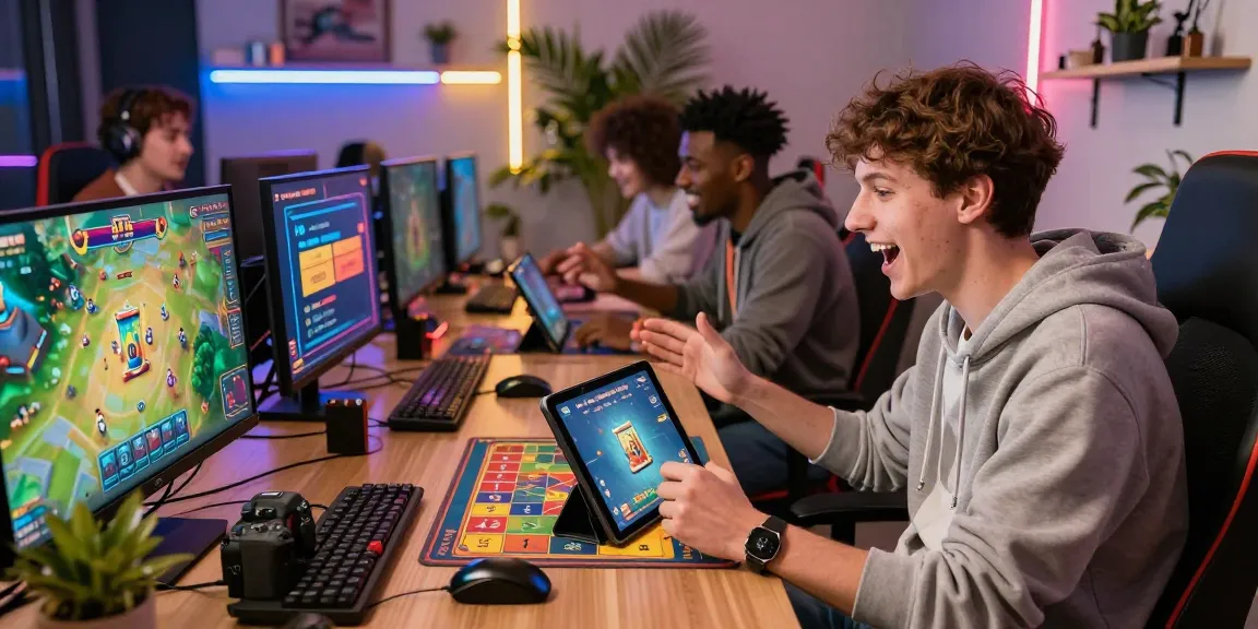 Xocdia88 online gaming community with friends enjoying live Xóc Đĩa, showcasing vibrant graphics and engaging atmosphere.