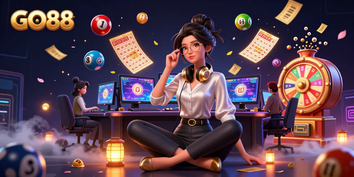 Experience exciting gameplay with GO88's vibrant casino setting and dynamic gaming elements.