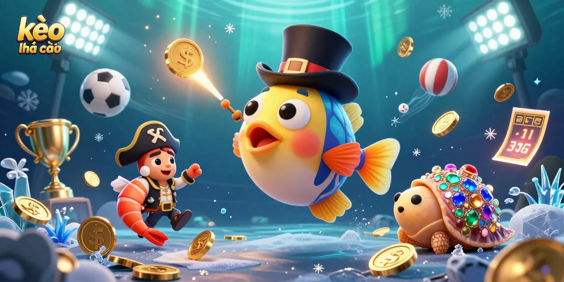 Experience the thrill of kèo nhà cái with energetic 3D elements and captivating characters.