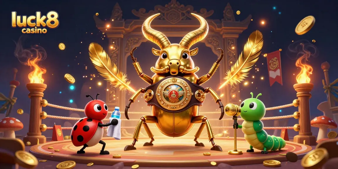 Enjoy thrilling battles at luck8 casino with vibrant characters and dynamic game elements!