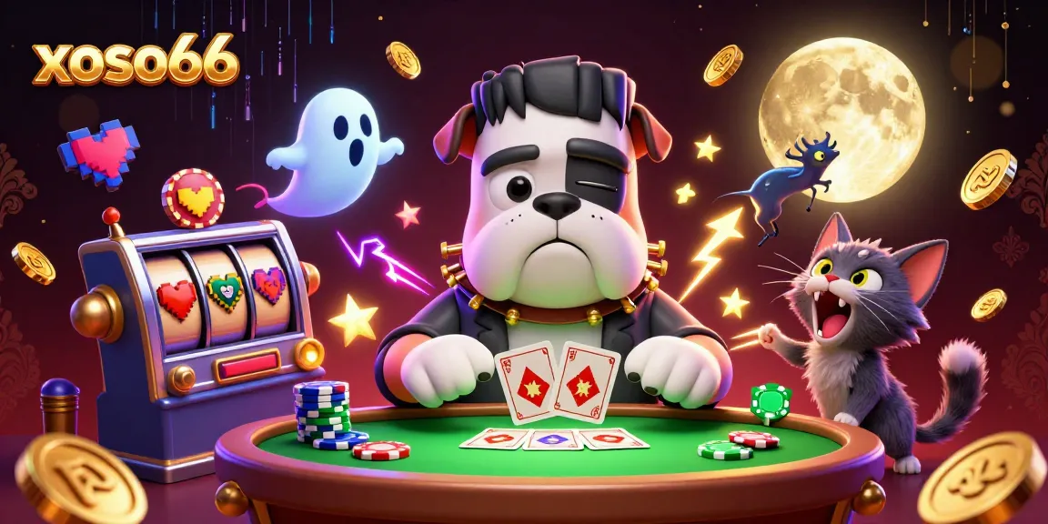 xoso66 offers an exciting casino experience with a spooky atmosphere and engaging characters.
