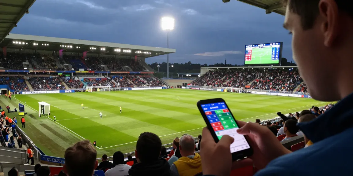 S666 sports betting scene featuring live betting predictions and odds analysis with excited fans.