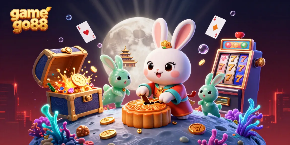 Experience the excitement of game go88 with dynamic slot elements and charming characters in an engaging 3D scene.
