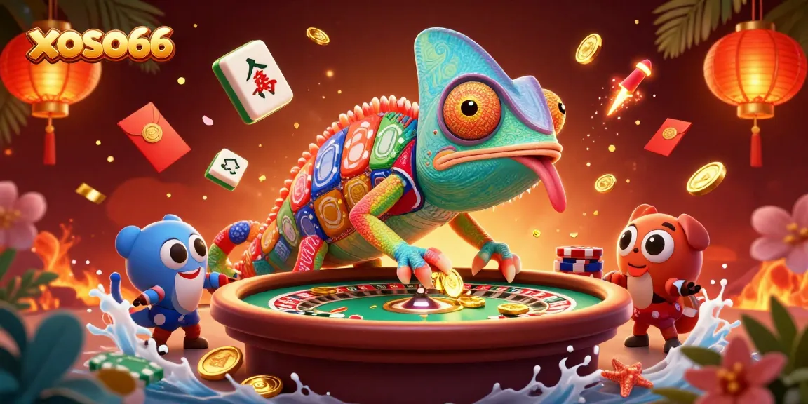 Play exciting games and win prizes at xoso66 with the vibrant chameleon casino owner!