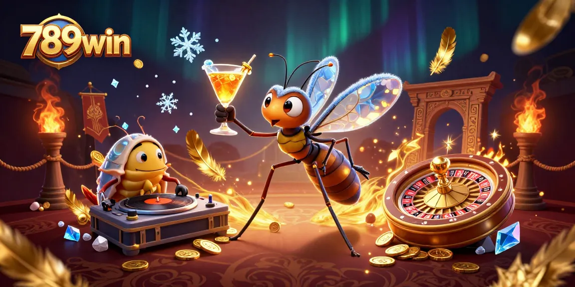 Experience thrilling gameplay at 789win with vibrant 3D casino elements and engaging characters.